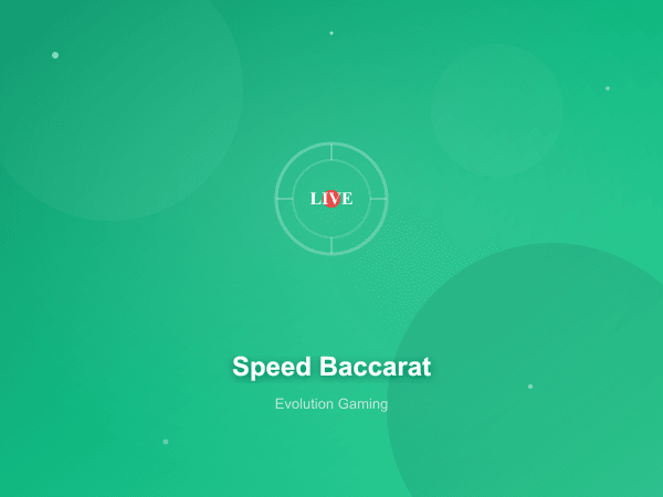 Speed Baccarat game thumbnail
